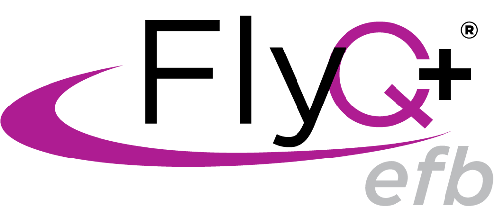 FlyQ+ electronic flight bag logo